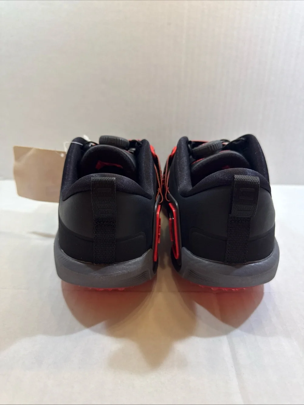 Men's Size 7.5 Air Jordan Rev Golf Shoes Black Grey Infrared FV6338-001